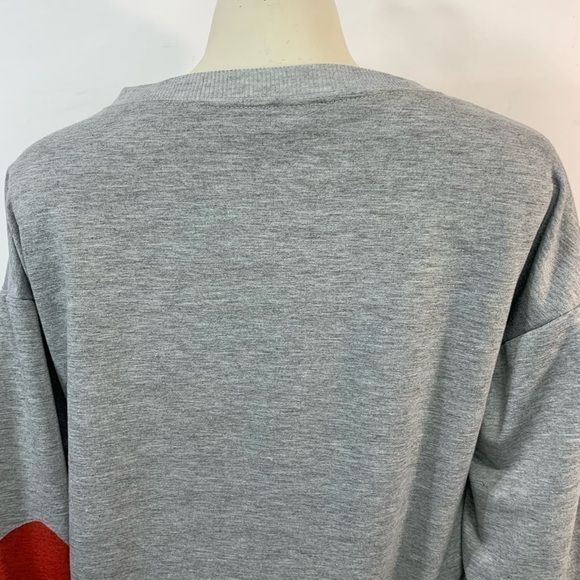 "Basketball is My Favorite Season" Grey Sweater - Picture 5 of 7